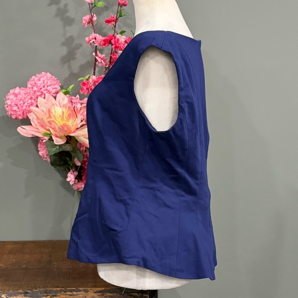 Philosophy Sleeveless Peplum Top - Picture 4 of 9